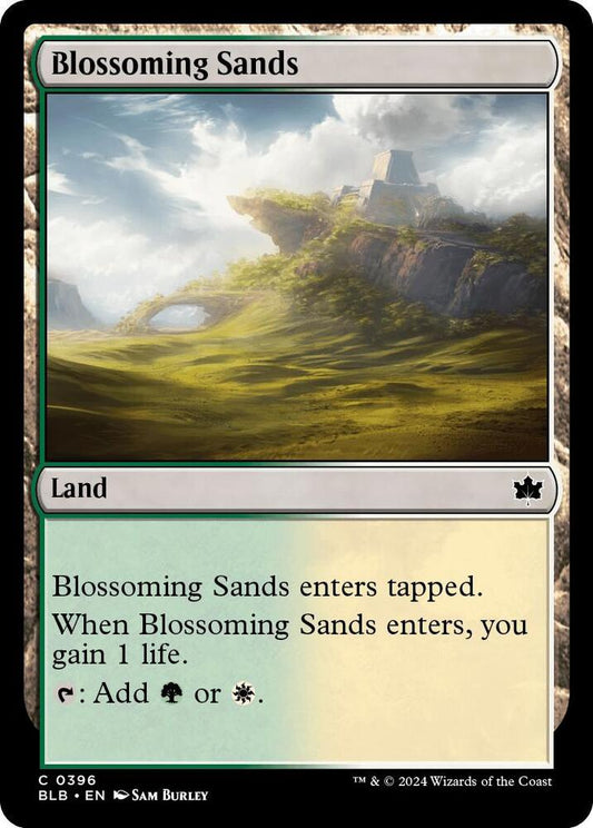 Blossoming Sands [Bloomburrow] 396