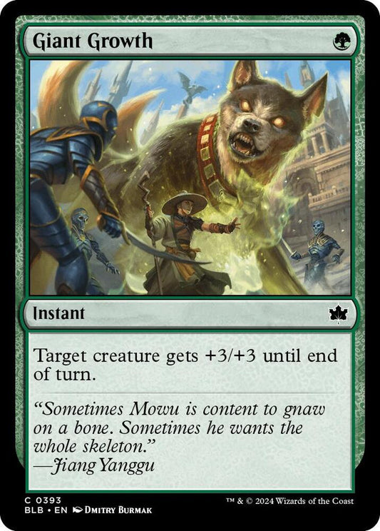 Giant Growth [Bloomburrow] 393