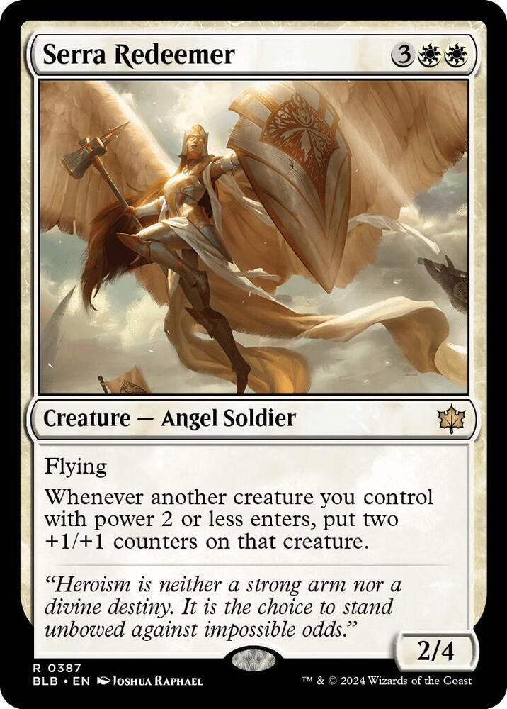 Serra Redeemer [Bloomburrow] 387
