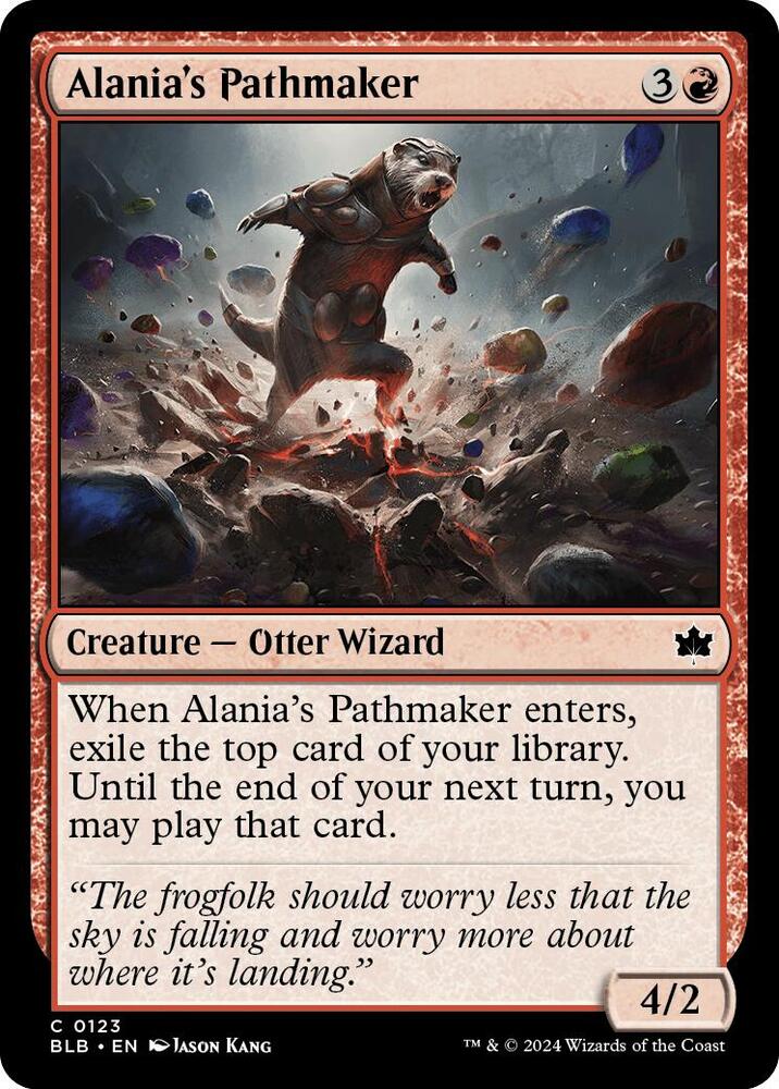 Alania's Pathmaker [Bloomburrow] 123