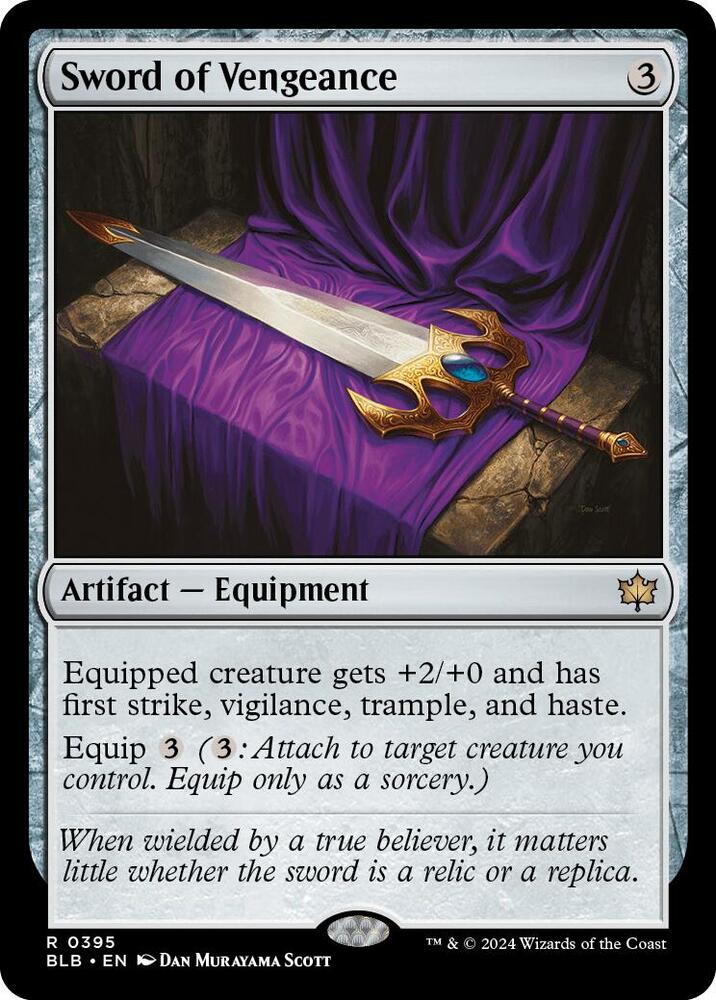 Sword of Vengeance [Bloomburrow] 395