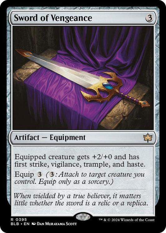 Sword of Vengeance [Bloomburrow] 395