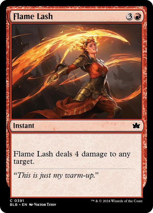 Flame Lash [Bloomburrow] 391