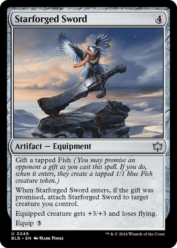 Starforged Sword [Bloomburrow] 249