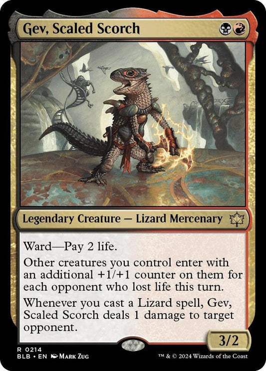 Gev, Scaled Scorch [Bloomburrow] 214