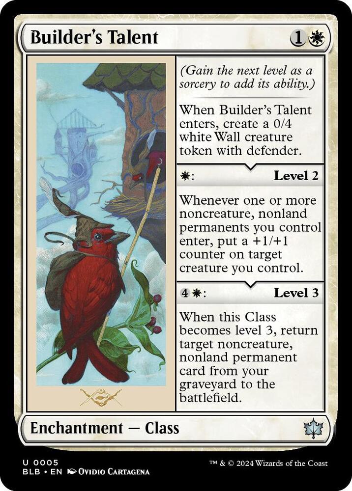 Builder's Talent [Bloomburrow] 5