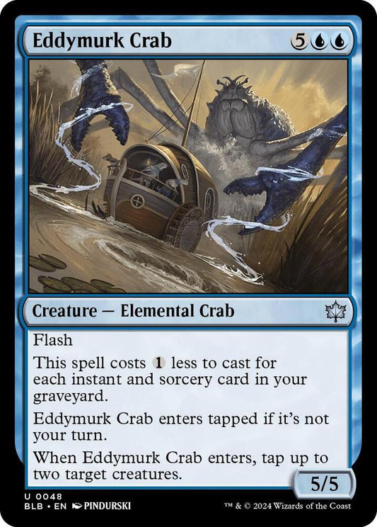 Eddymurk Crab [Bloomburrow] 48