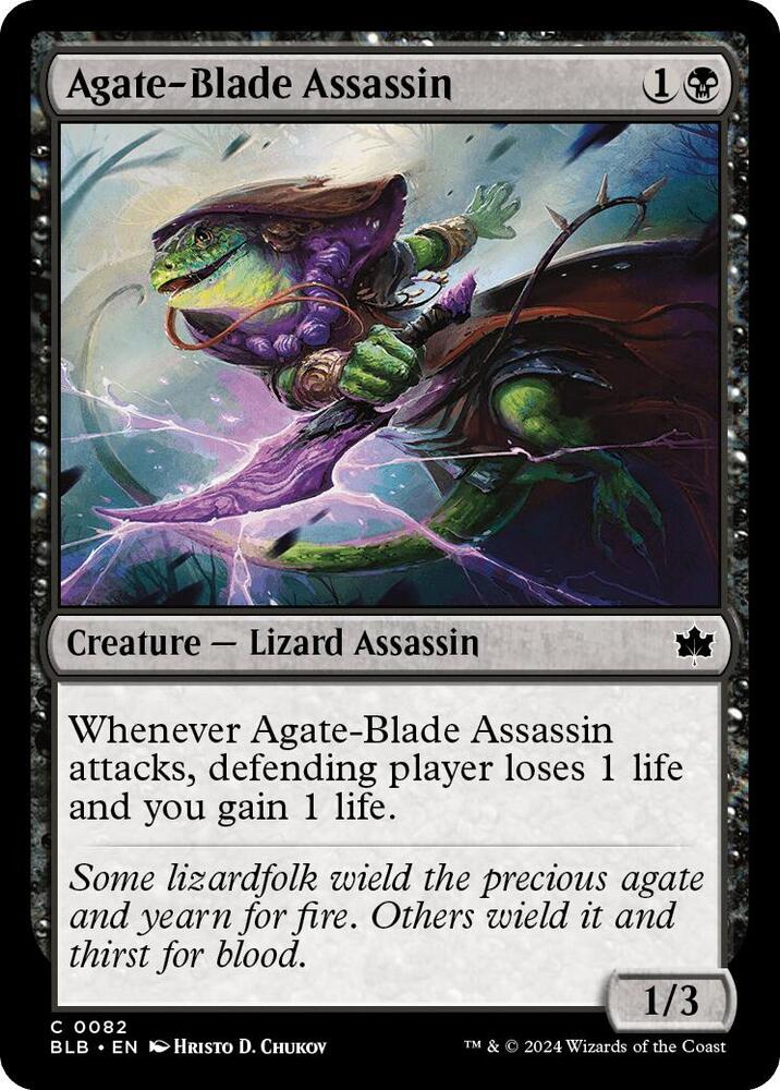 Agate-Blade Assassin [Bloomburrow] 82