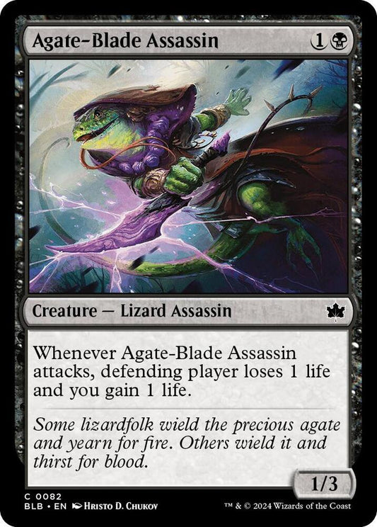 Agate-Blade Assassin [Bloomburrow] 82