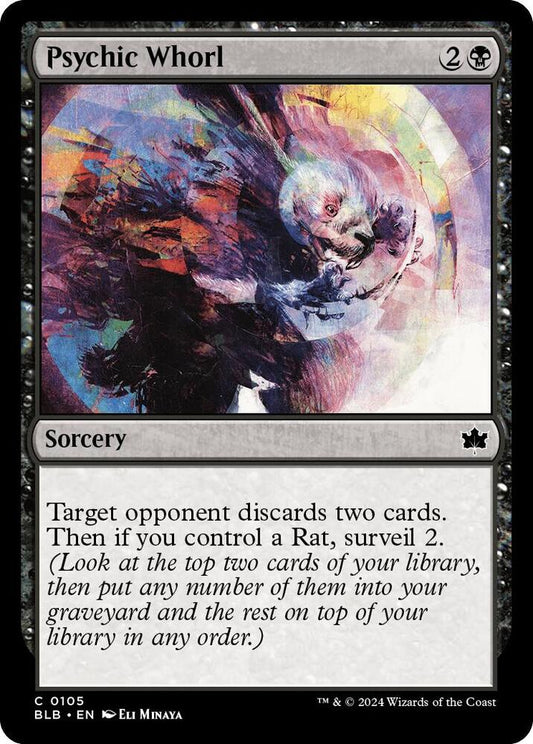 Psychic Whorl [Bloomburrow] 105