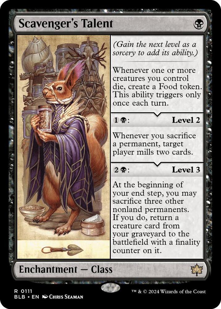 Scavenger's Talent [Bloomburrow] 111