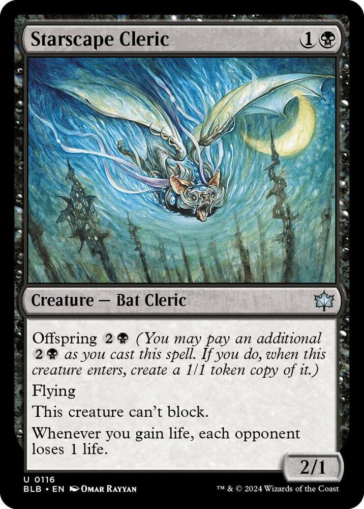 Starscape Cleric [Bloomburrow] 116