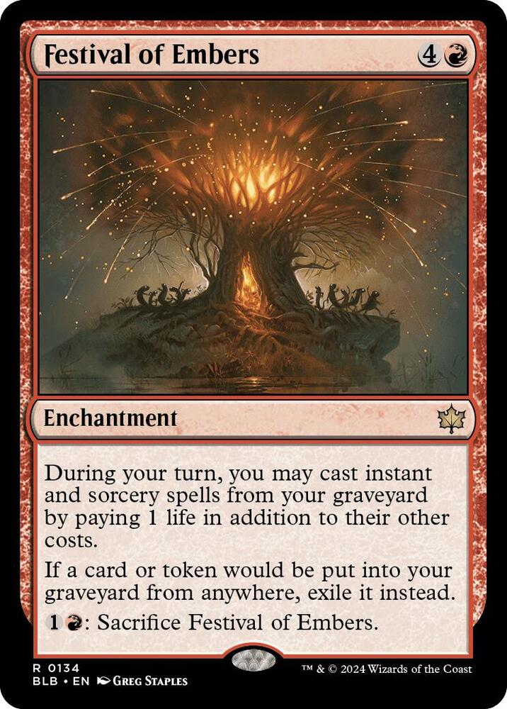 Festival of Embers [Bloomburrow] 134