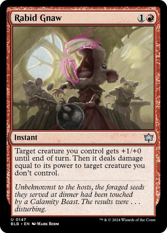 Rabid Gnaw [Bloomburrow] 147