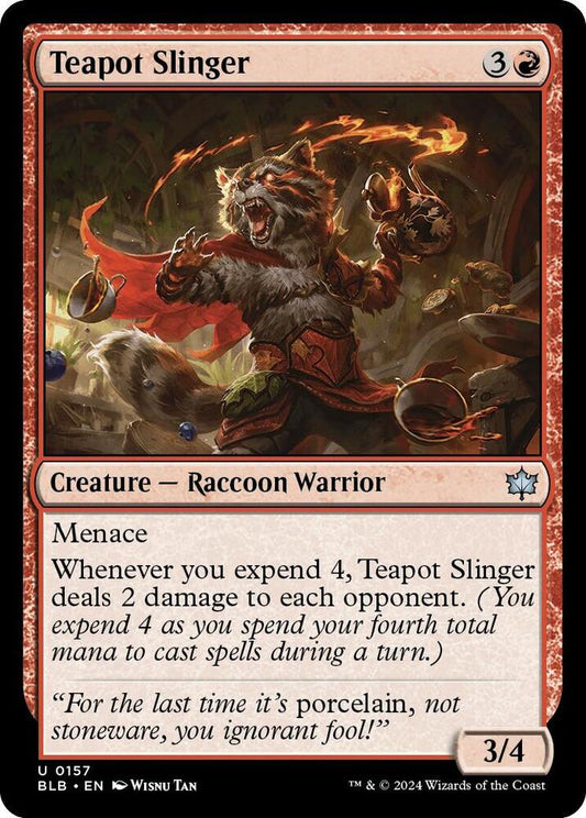 Teapot Slinger [Bloomburrow] 157
