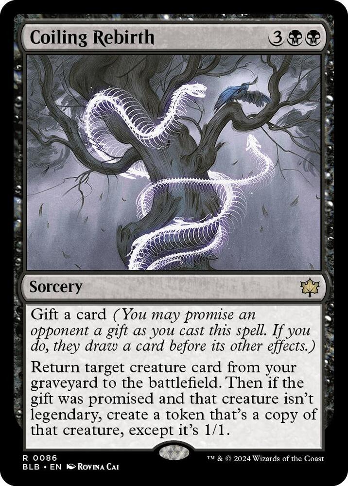 Coiling Rebirth [Bloomburrow] 86