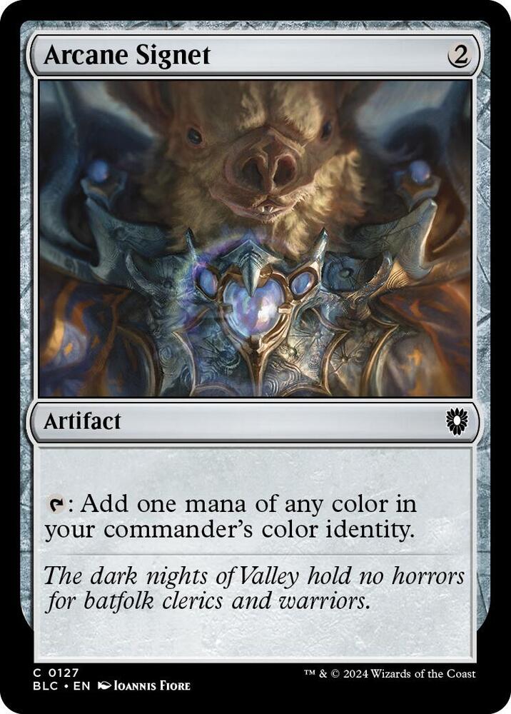 Arcane Signet [Commander: Bloomburrow] 127