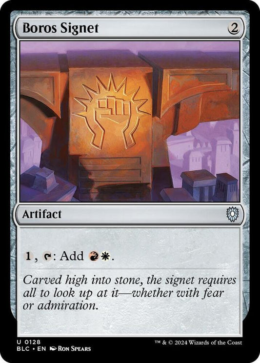 Boros Signet [Commander: Bloomburrow] 128