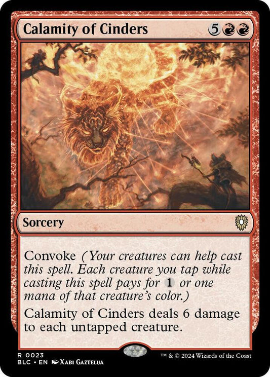 Calamity of Cinders [Commander: Bloomburrow] 23