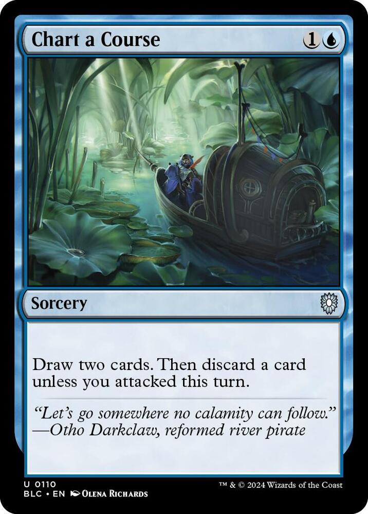 Chart a Course [Commander: Bloomburrow] 110