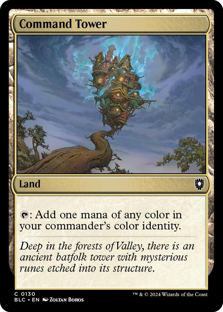 Command Tower [Commander: Bloomburrow] 130