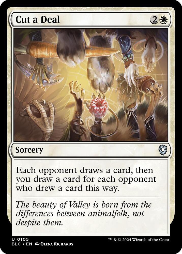 Cut a Deal [Commander: Bloomburrow] 105