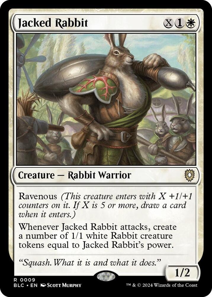 Jacked Rabbit [Commander: Bloomburrow] 9