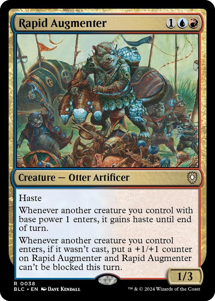 Rapid Augmenter [Commander: Bloomburrow] 38