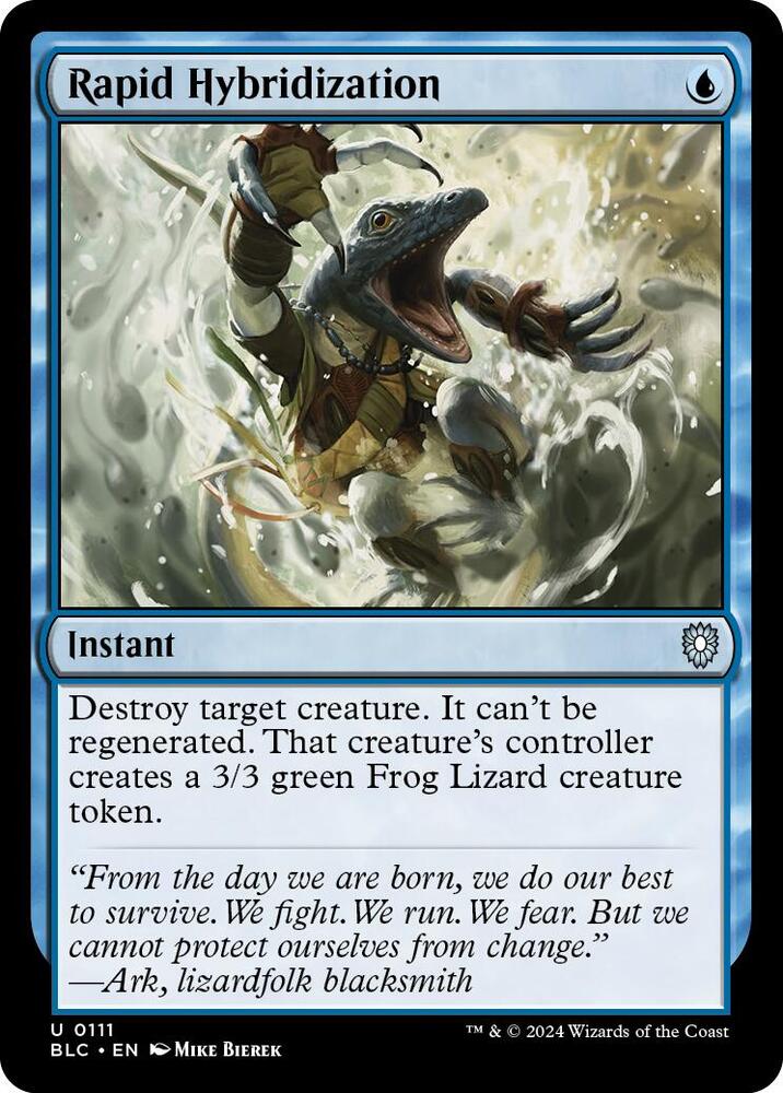 Rapid Hybridization [Commander: Bloomburrow] 111