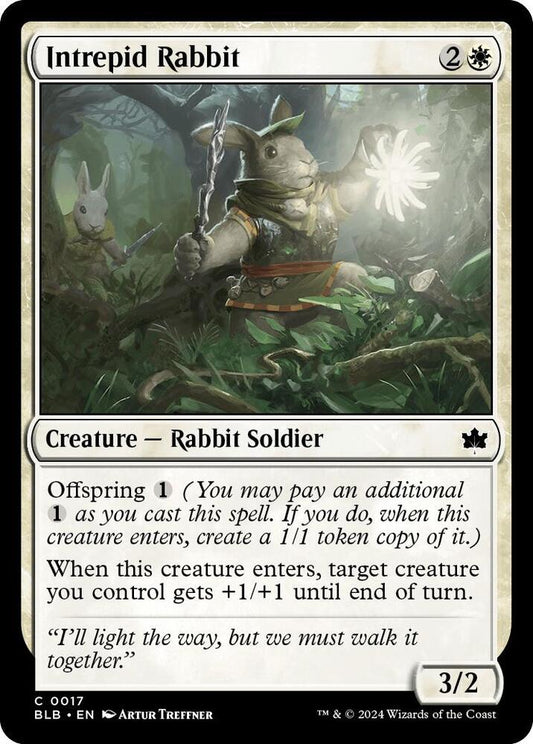 Intrepid Rabbit [Bloomburrow] 17