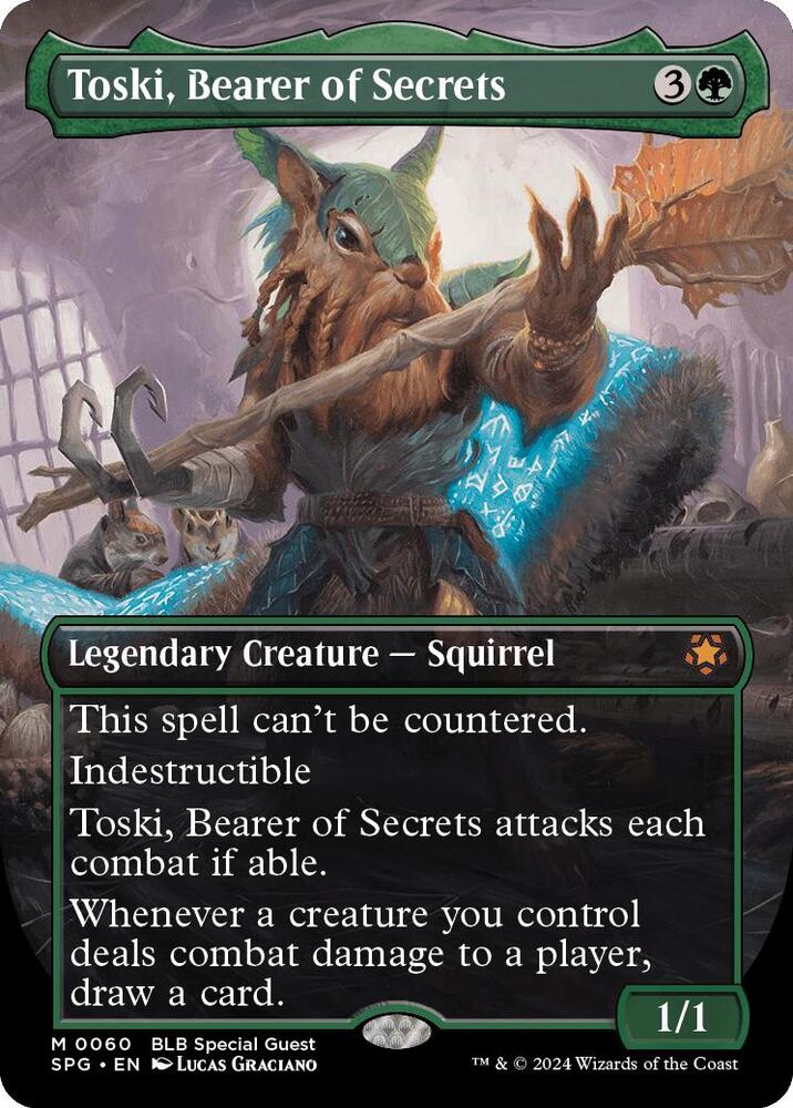 Toski, Bearer of Secrets (Borderless) [Special Guests] 60