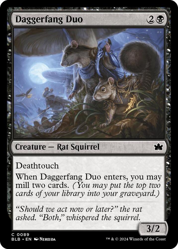 Daggerfang Duo [Bloomburrow] 89