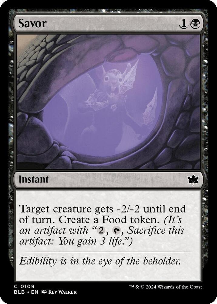 Savor [Bloomburrow] 109