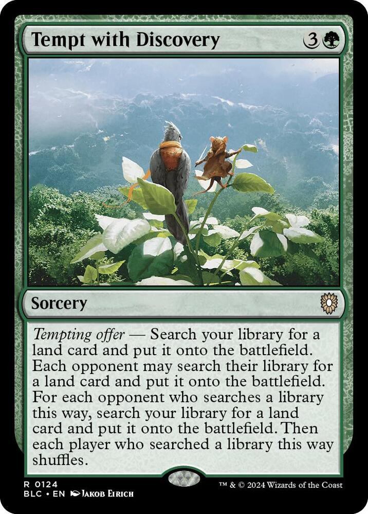 Tempt with Discovery [Commander: Bloomburrow] 124