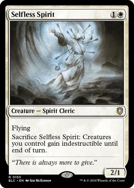 Selfless Spirit [Commander: Bloomburrow] 153