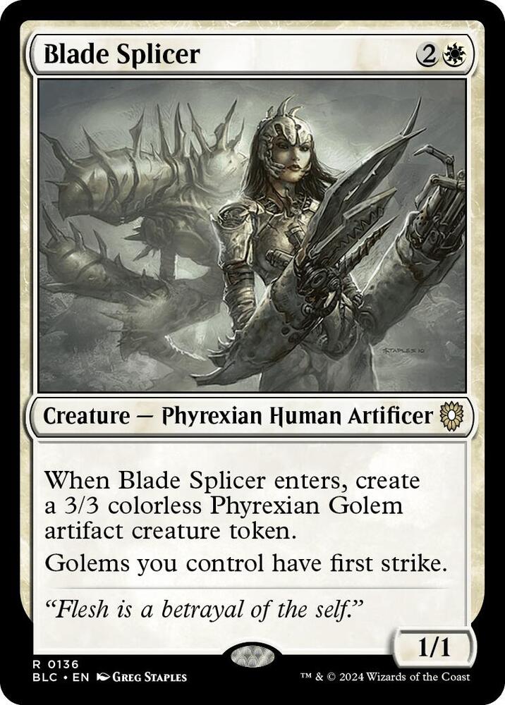 Blade Splicer [Commander: Bloomburrow] 136