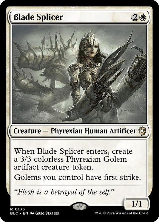 Blade Splicer [Commander: Bloomburrow] 136