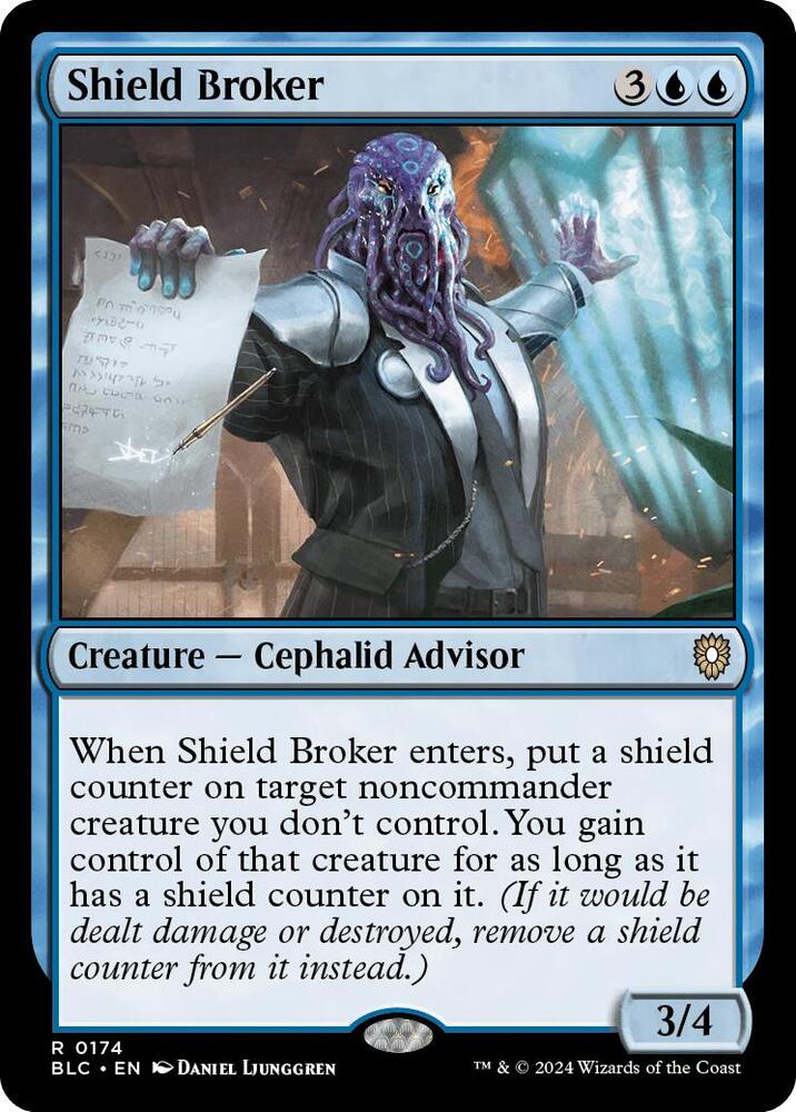 Shield Broker [Commander: Bloomburrow] 174