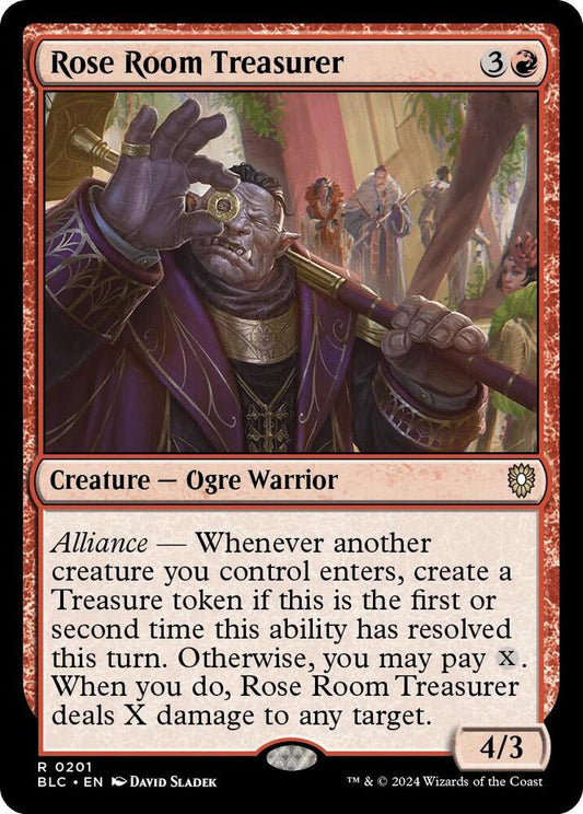 Rose Room Treasurer [Commander: Bloomburrow] 201