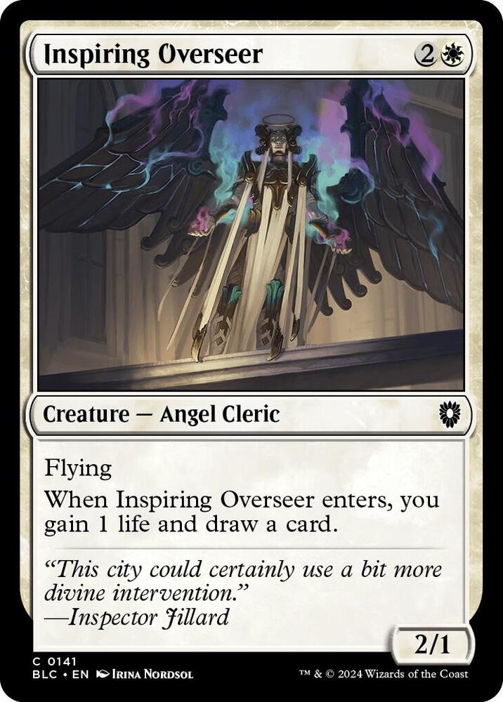 Inspiring Overseer [Commander: Bloomburrow] 141