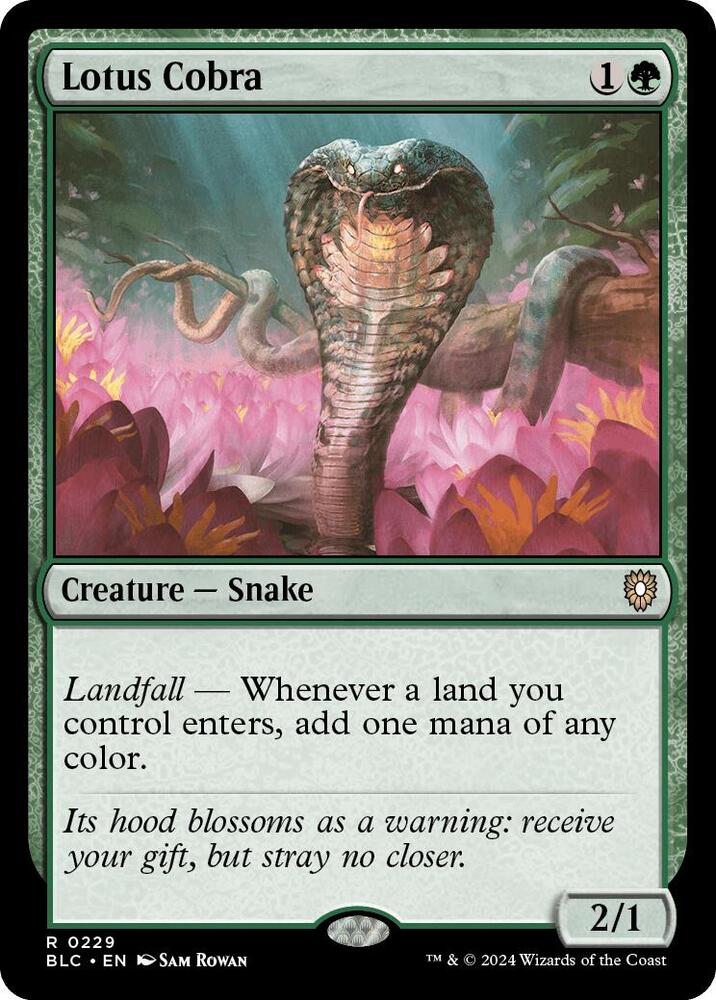 Lotus Cobra [Commander: Bloomburrow] 229