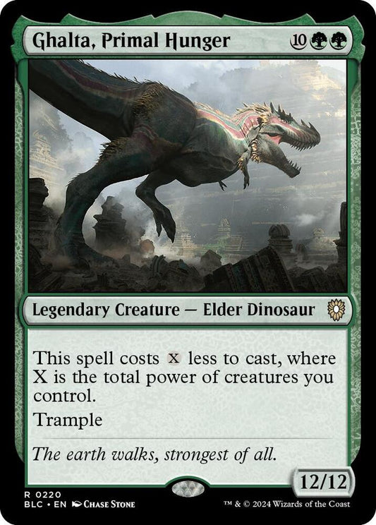 Ghalta, Primal Hunger [Commander: Bloomburrow] 220