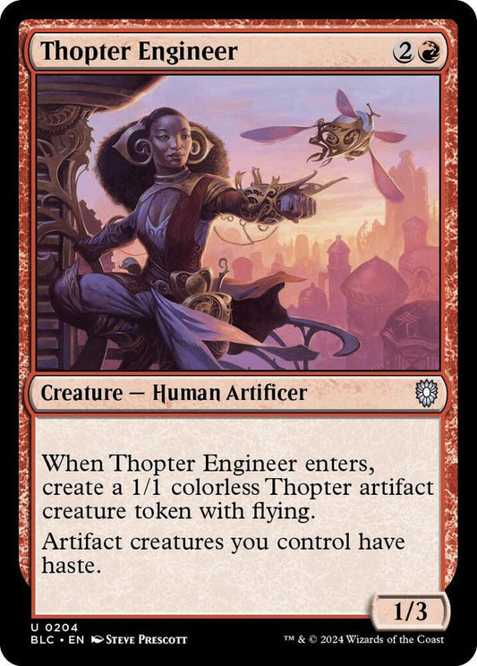 Thopter Engineer [Commander: Bloomburrow] 204