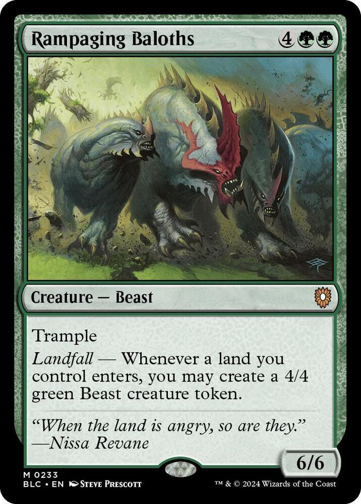 Rampaging Baloths [Commander: Bloomburrow] 233