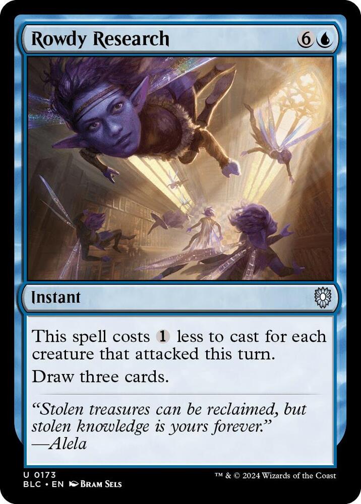 Rowdy Research [Commander: Bloomburrow] 173