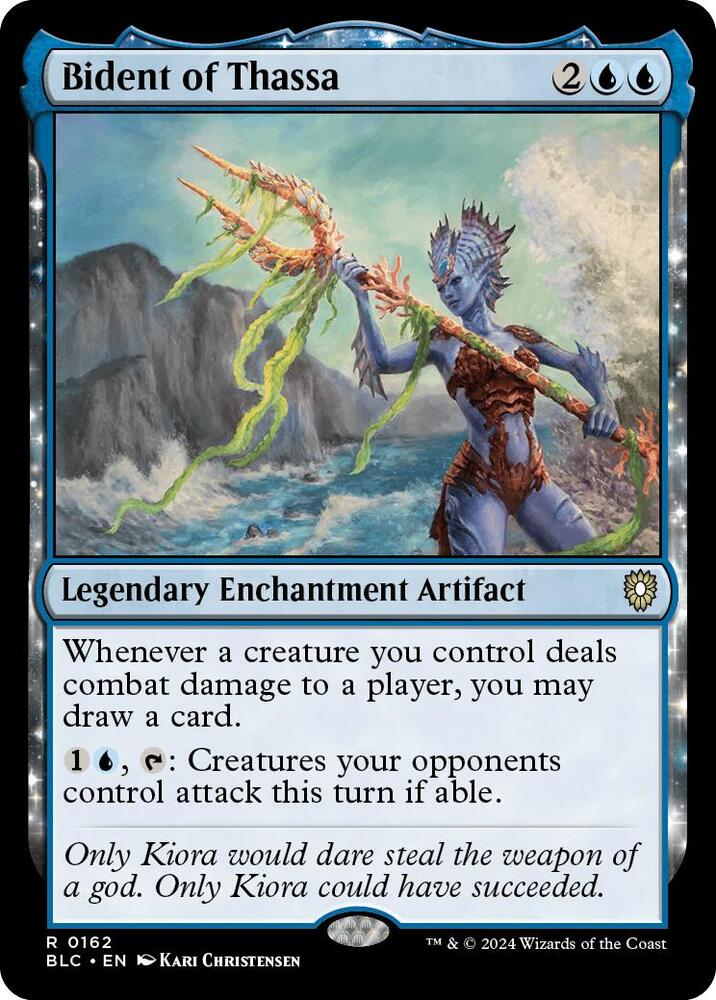 Bident of Thassa [Commander: Bloomburrow] 162