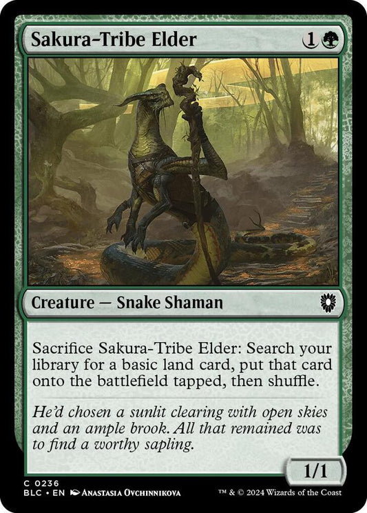 Sakura-Tribe Elder [Commander: Bloomburrow] 236