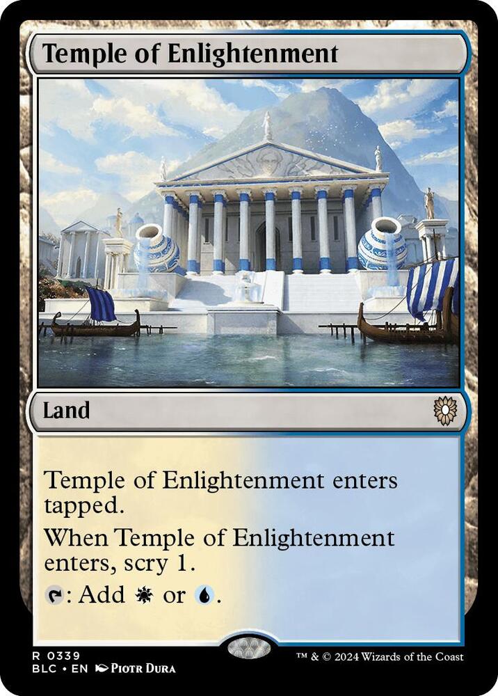 Temple of Enlightenment [Commander: Bloomburrow] 339