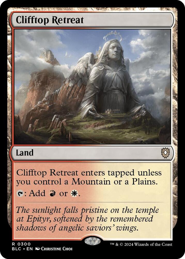 Clifftop Retreat [Commander: Bloomburrow] 300