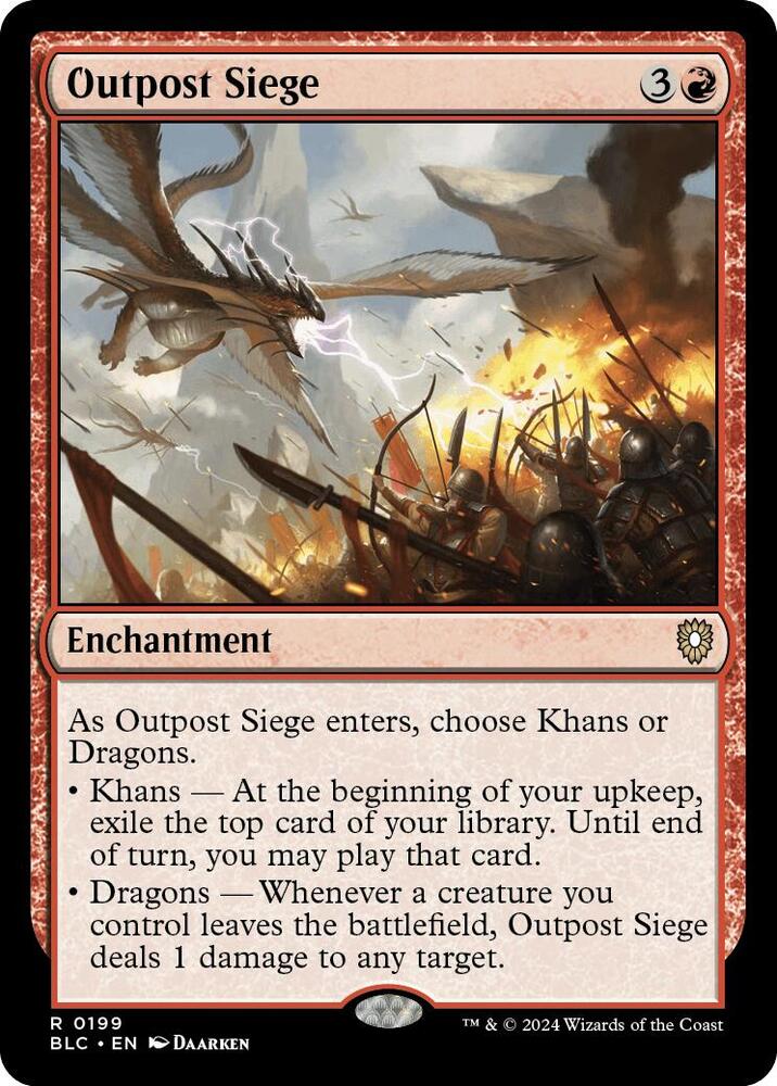 Outpost Siege [Commander: Bloomburrow] 199
